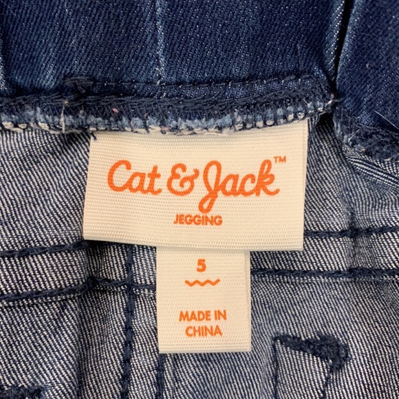 Cat & Jack 3 piece bundle of T-shirts & Jeggings Size 5 - Picture 14 of 16